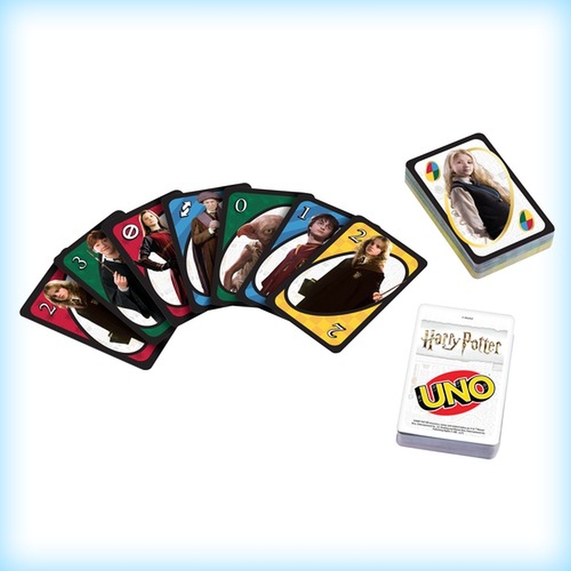 UNO Harry Potter Card Game (Mattel) การ์ดอูโน่แฮรี่พอตเตอร์ ลิขสิทธิ์แท้ #FNC42