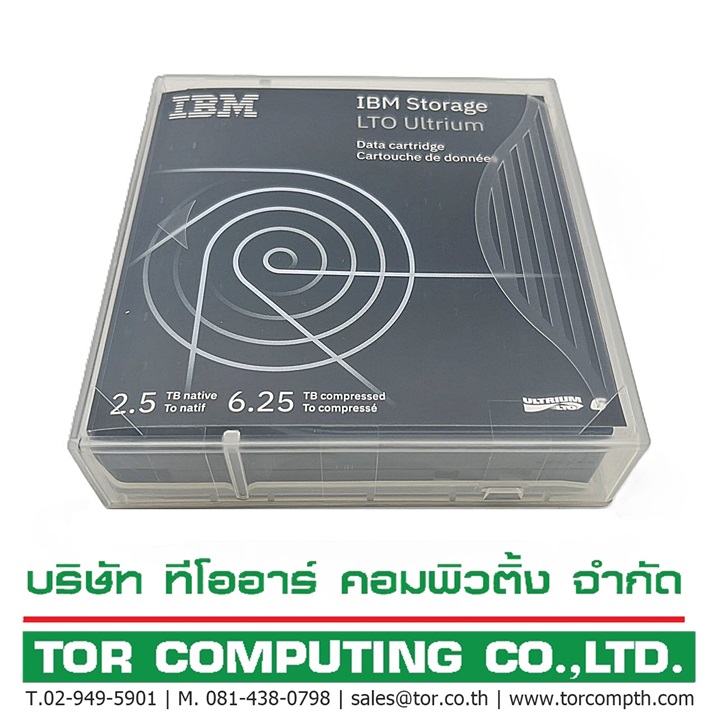 NEW IBM 00V7590 [TorCompTH Thailand ขาย จำหน่าย ราคา] IBM LTO6 Ultrium6 2.50/6.25TB Data Cartridge