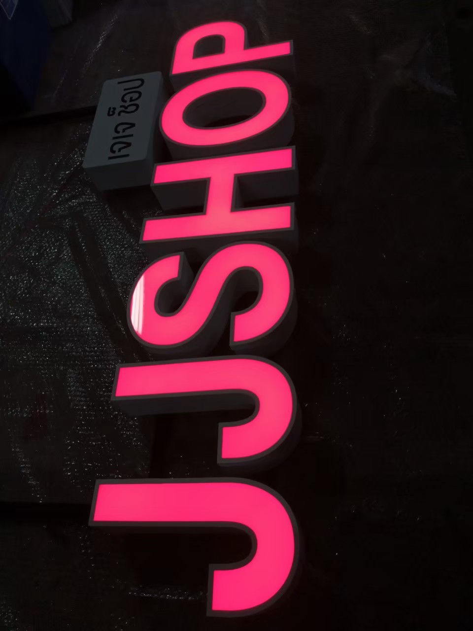 งานป้ายกล่องไฟ