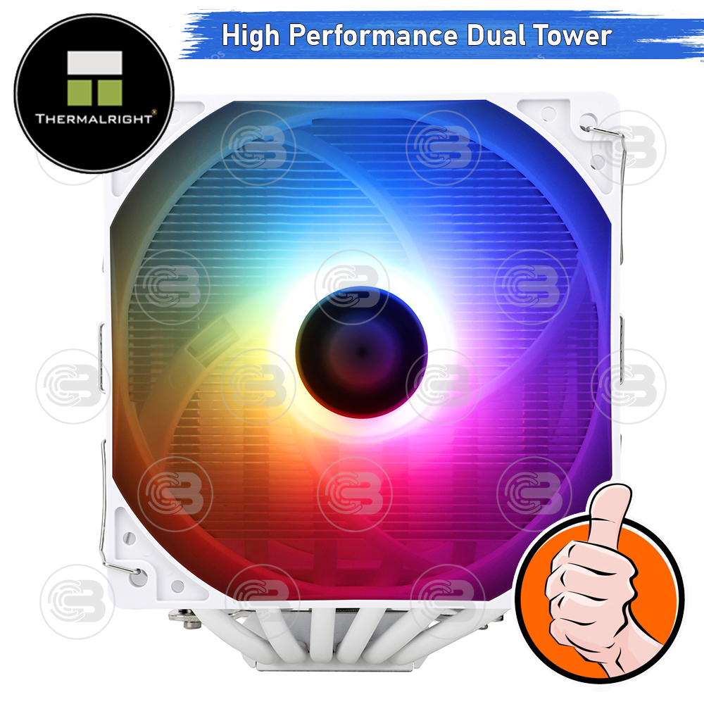[CoolBlasterThai] Thermalright Peerless Assassin 120 SE WHITE ARGB CPU Heat Sink (AM5/LGA1851 Ready) ประกัน 3 ปี