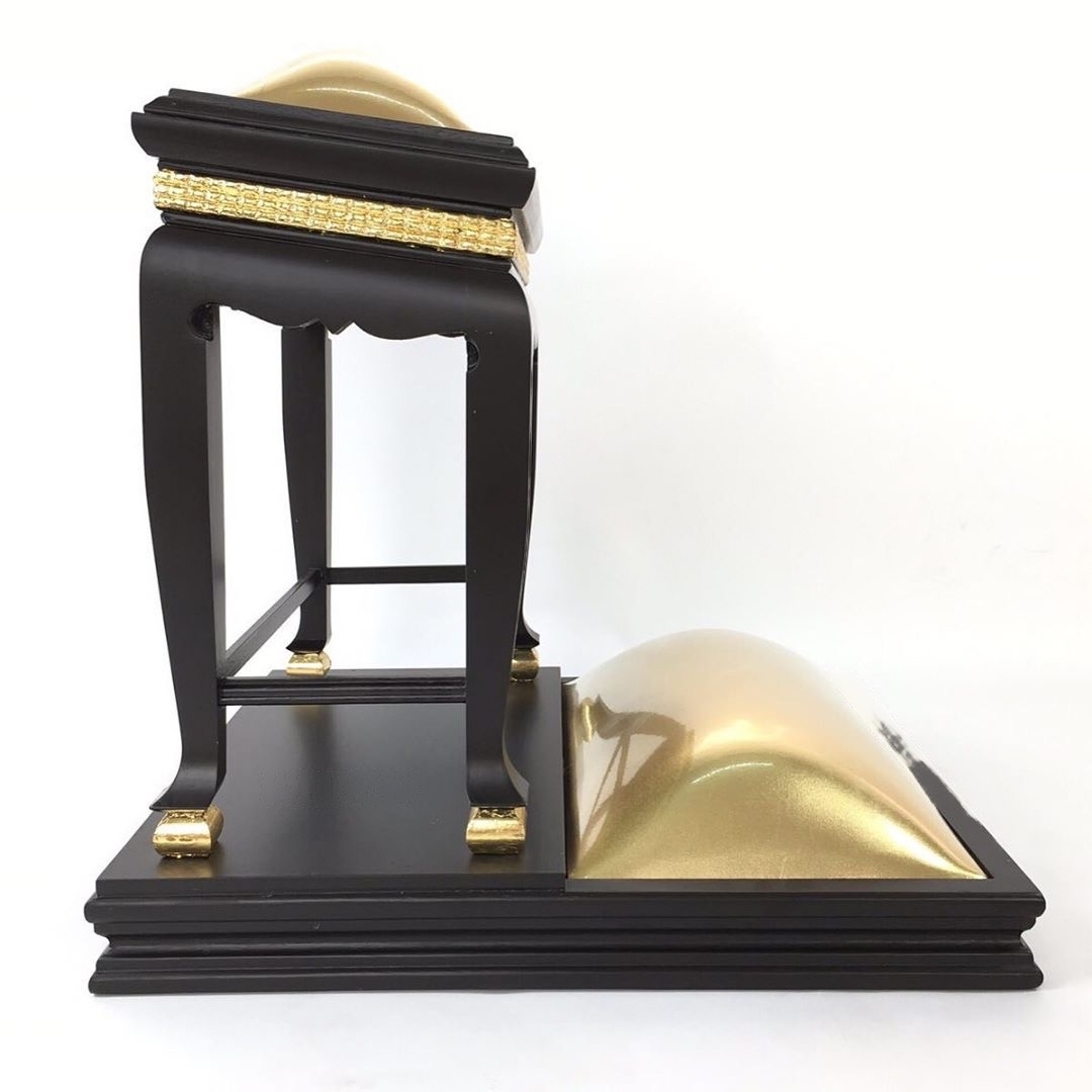 โต๊ะกราบคุกเข่า พิกุล โอ๊ค