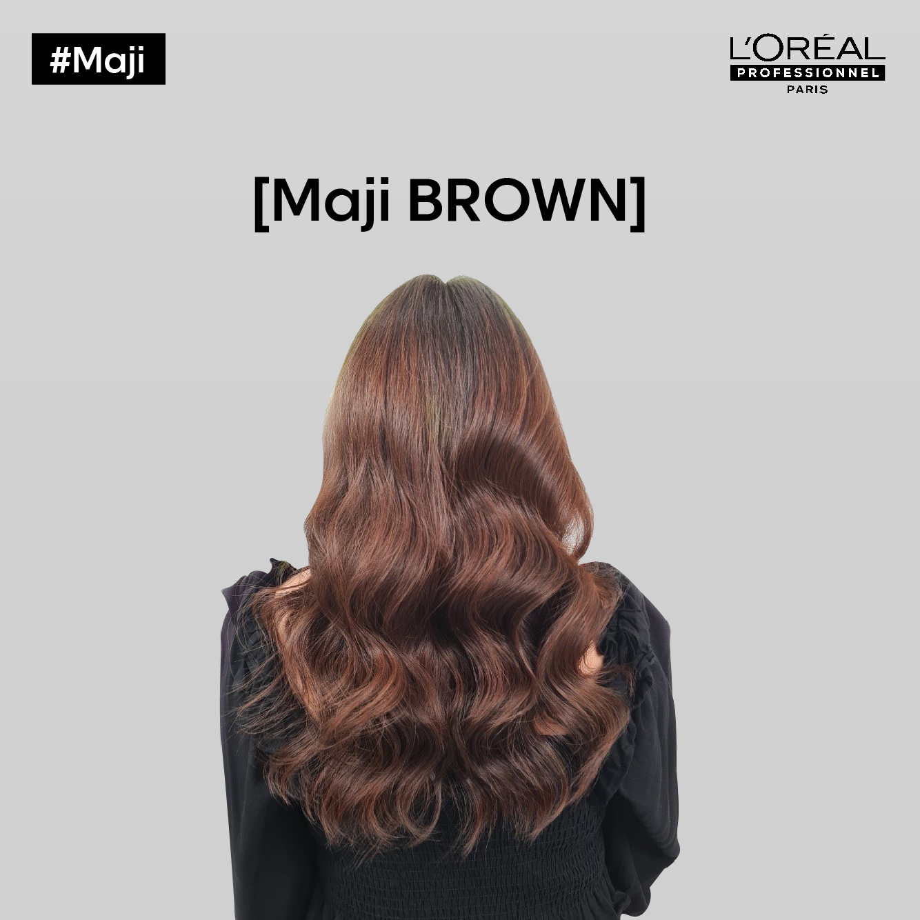 แท้พร้อมส่ง○ (ไม่รวมไฮ) L'Oreal Professionnel Majibrown ลอรีอัล มาจิบราว ครีมเปลี่ยนสีผม