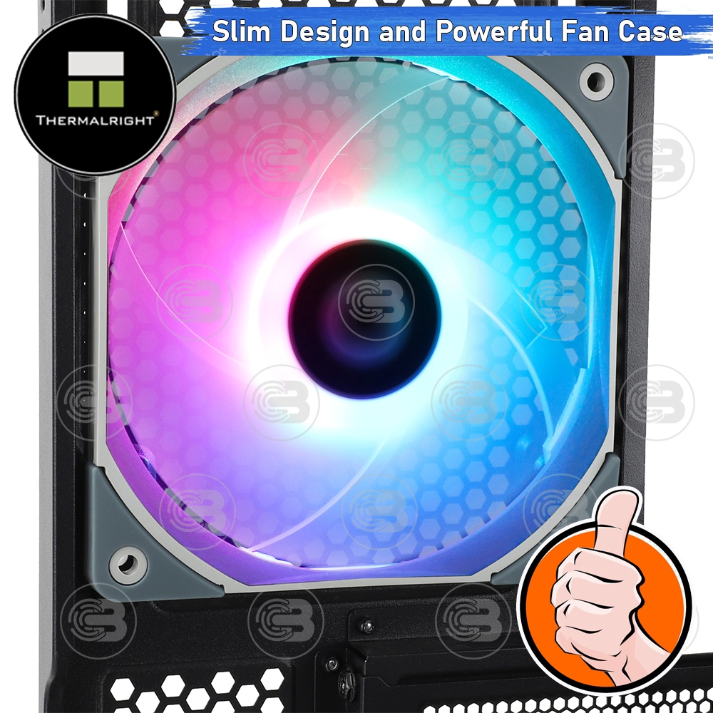 [CoolBlasterThai] Thermalright TL-C12015S A-RGB Slim Fan Case (size 120 mm.) ประกัน 3 ปี
