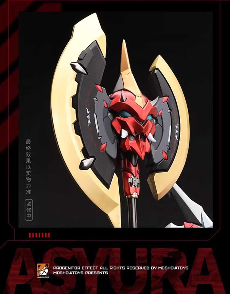 Pre-order Asyura - Iron Saga x Moshowtoys