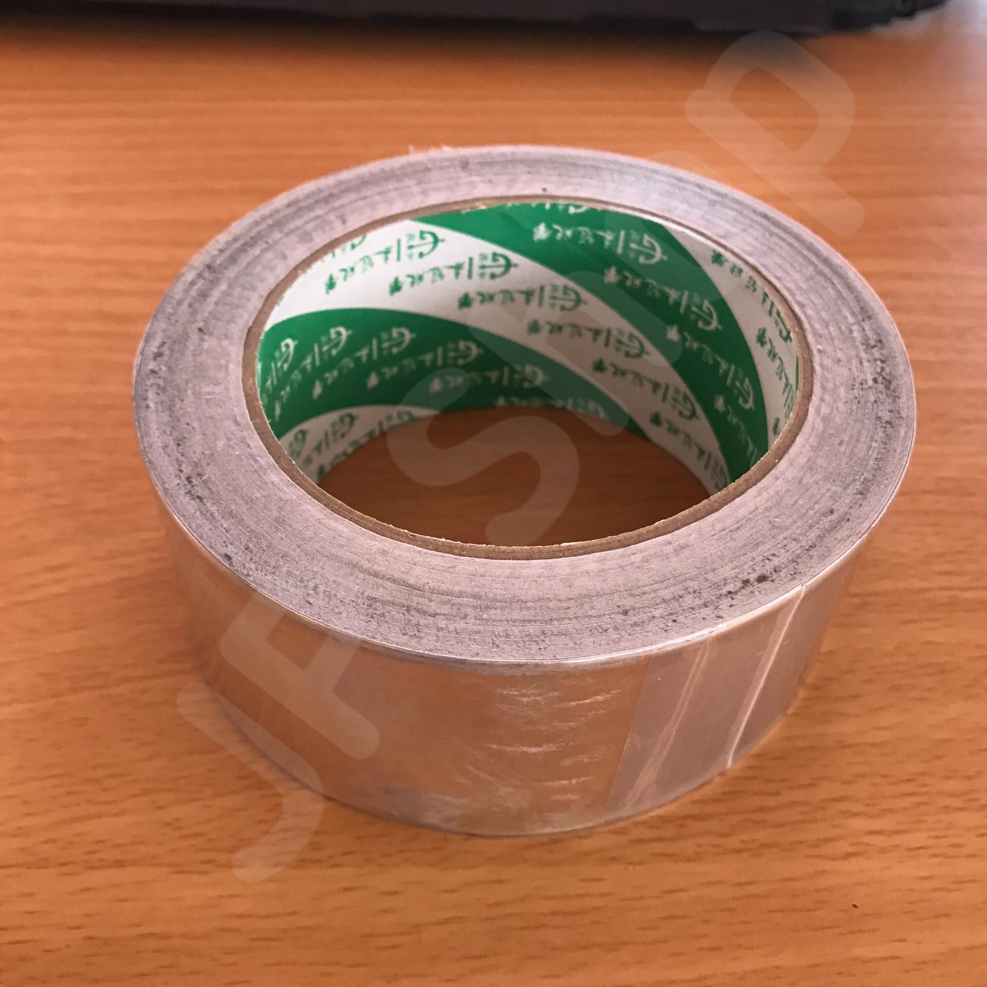 เทปฟอยล์กันน้ำ ปิดรูรั่วสังกะสี ความกว้าง 48 มม. ความหนา 15 มม. #80160