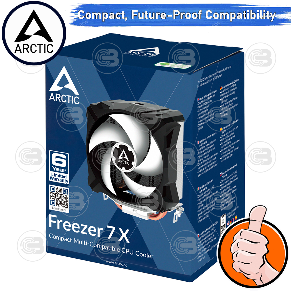[CoolBlasterThai] Arctic Freezer 7X CPU Cooler (LGA1700/AM5 Ready) ประกัน 6 ปี