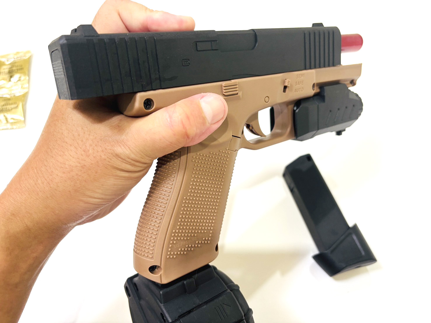 ปืนเจล ปืนเจลไฟฟ้า รุ่น Glock (Semi&Full&Blowback)