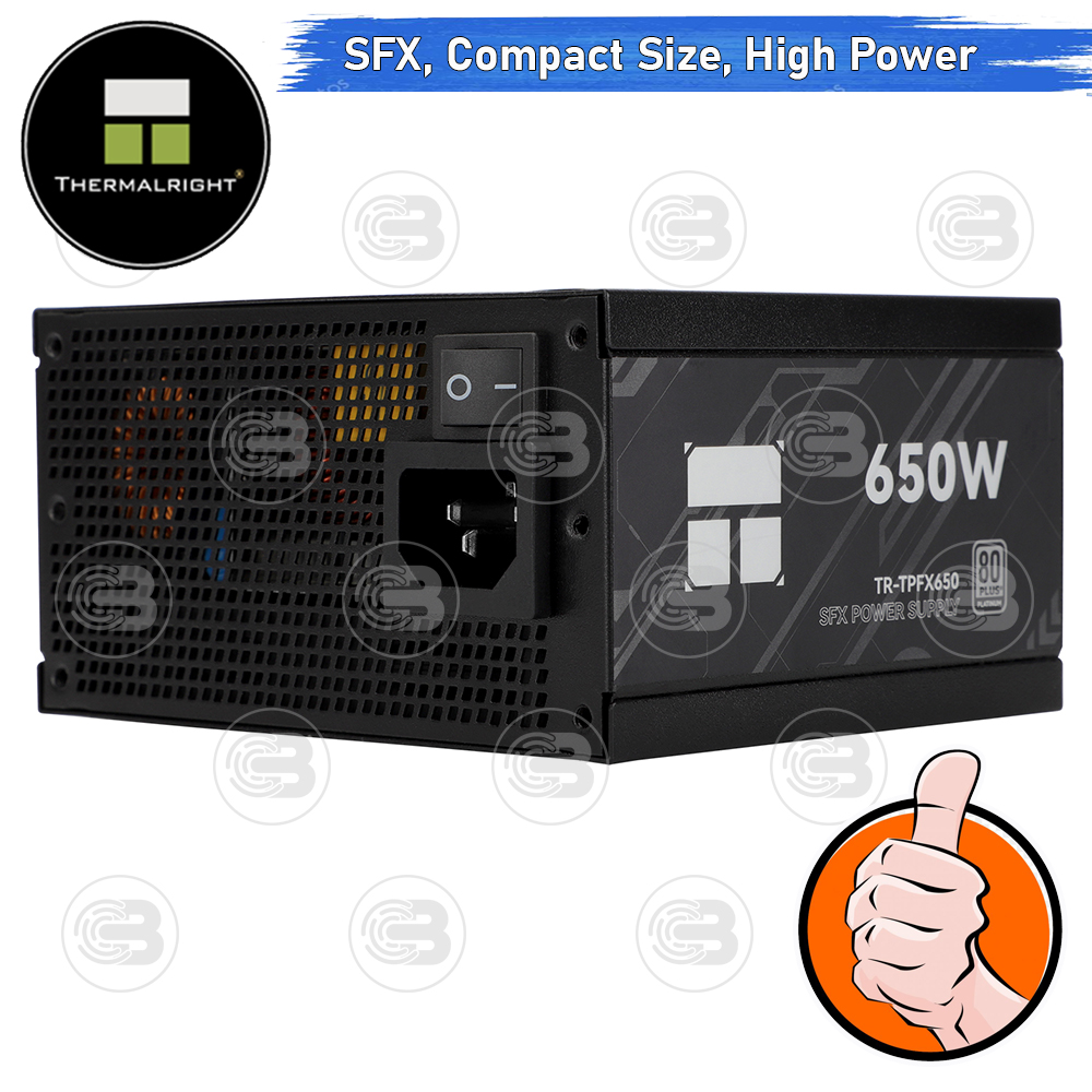 [CoolBlasterThai] Thermalright SFX Power Supply 650W 80 Plus Platinum Embossed Full Modular (TPFX 650) ประกัน 7 ปี