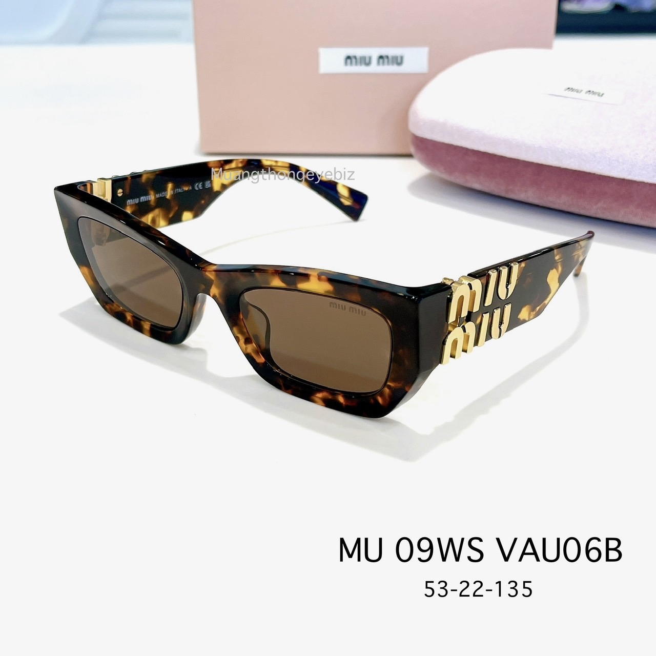 แว่นกันแดด MiuMiu Glimpse MU 09WS
