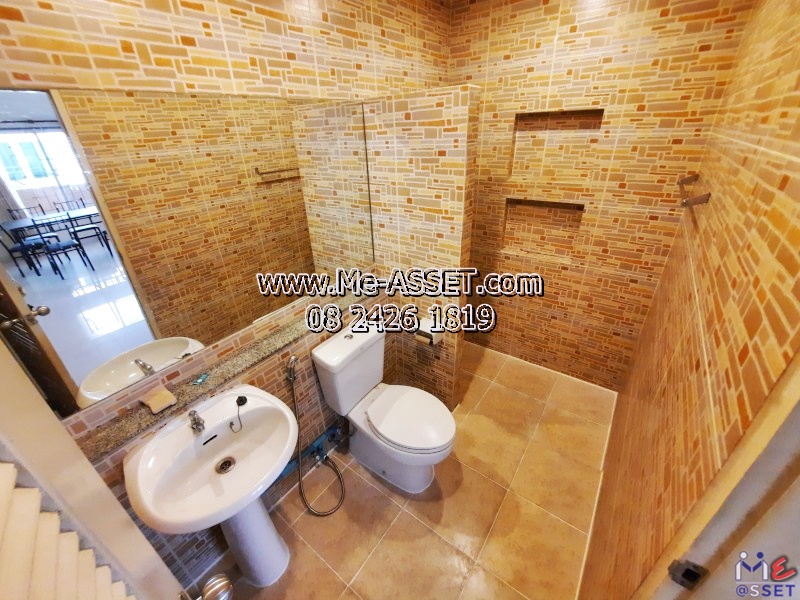 ให้เช่า บ้านเดี่ยว ย่าน เคหะร่มเกล้า รามคำแหง ราษฎร์พัฒนา สะพานสูง : ม.นลินวิลล์ พลัส : 2 ชั้น 35.7 ตารางวา