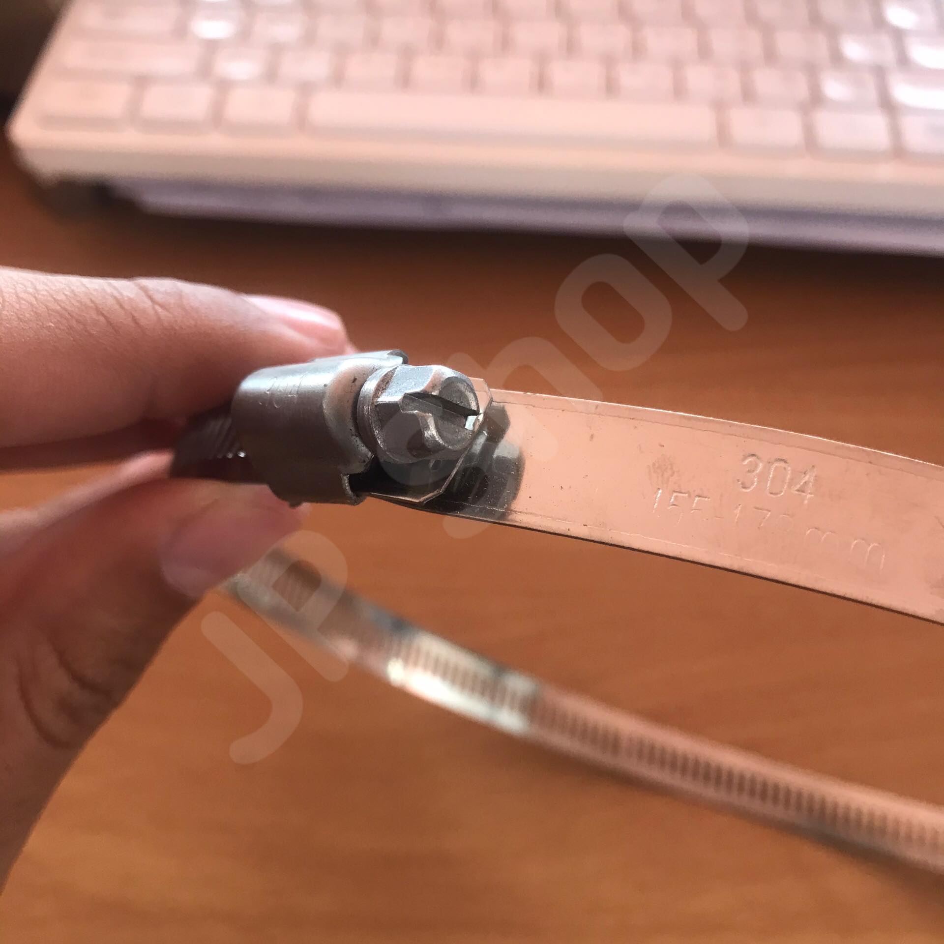 ปลอกรัด 155-178 (12 มม.) แคลมป์รัดท่อสแตนเลส 304 #155178