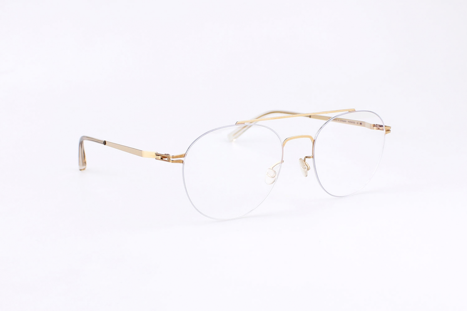แว่นตา MYKITA Yoshi 303 Silver/Champagne Gold 56