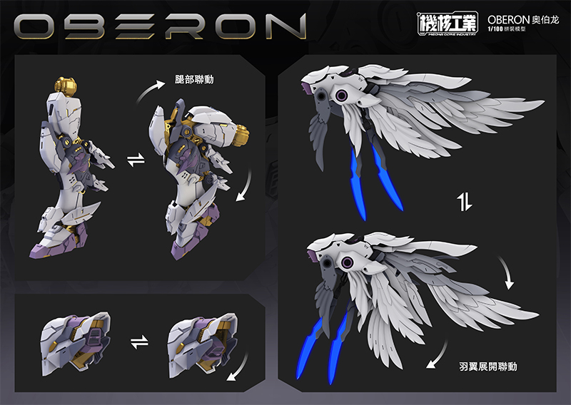 PRE-ORDER 1/100 OBERON [MCI : Mecha Core Industry]