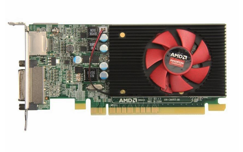 การ์ดจอ PC Dell Optiplex 3040 3046 5040 7040 3050 5050 7050 SFF AMD Radeon R5 430 HH 2GB (DP/SL-DVI-I)