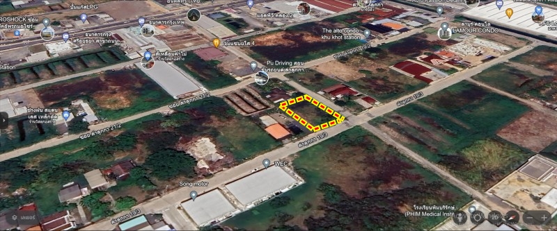 ขายที่ดินถมแล้ว ติดถนน 2 ด้าน ย่าน คูคต ธูปะเตมีย์ ลำลูกกาคลอง 3, ลำลูกกาคลอง 2 : ซอยลำลูกกา 19/3 : 250.5 ตร.วา