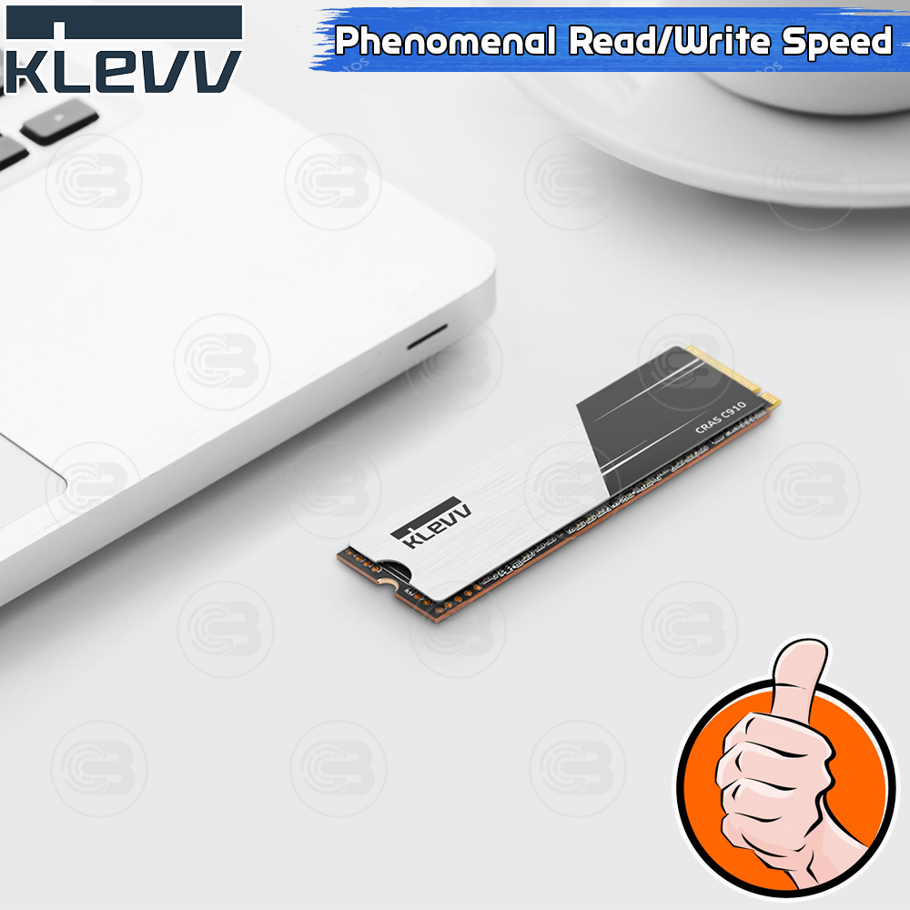 [CoolBlasterThai] KLEVV CRAS C910 SSD M.2 2280 NVMe PCIe GEN4x4 500GB (5Y-Warranty)