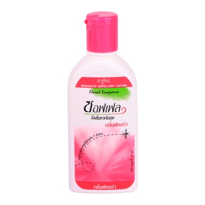 โลชั่นทากันยุง ซอฟเฟล กลิ่นฟลอร่า 60 ml. (ลัง 72 กล่อง)