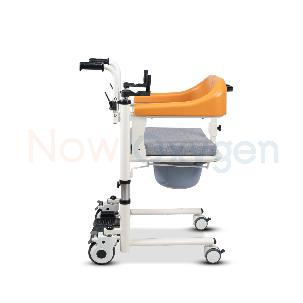 รถเข็นเคลื่อนย้ายแบบแมนนวล มือหมุนด้านบนใช้งานง่าย รับประกัน 2 ปี