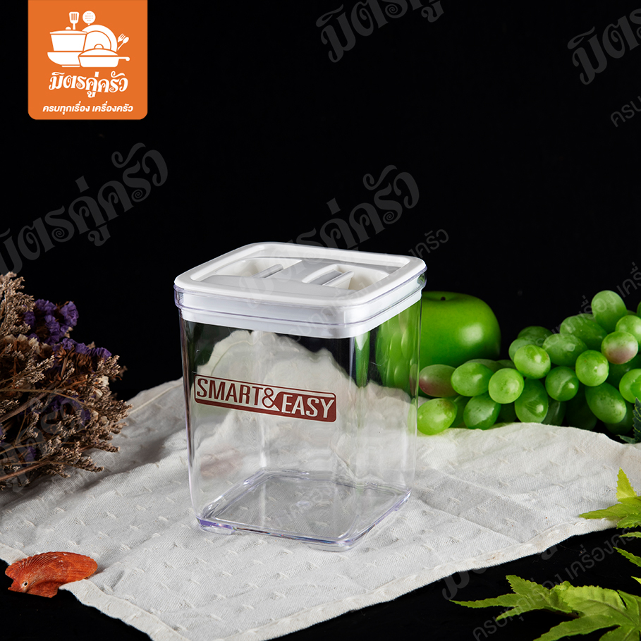 โหลสุญญากาศ (ฝาบีบ) ทรงเหลี่ยม - PN3297L/5