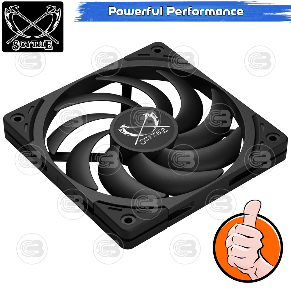 [CoolBlasterThai] SCYTHE Wonder Tornado 120 Slim Fan Case (size 120 mm.)