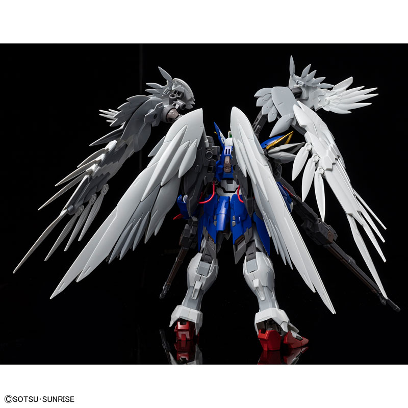 High Resolution Model 1/100 Wing Gundam Zero EW Plastic Model from "Mobile Suit Gundam Wing"