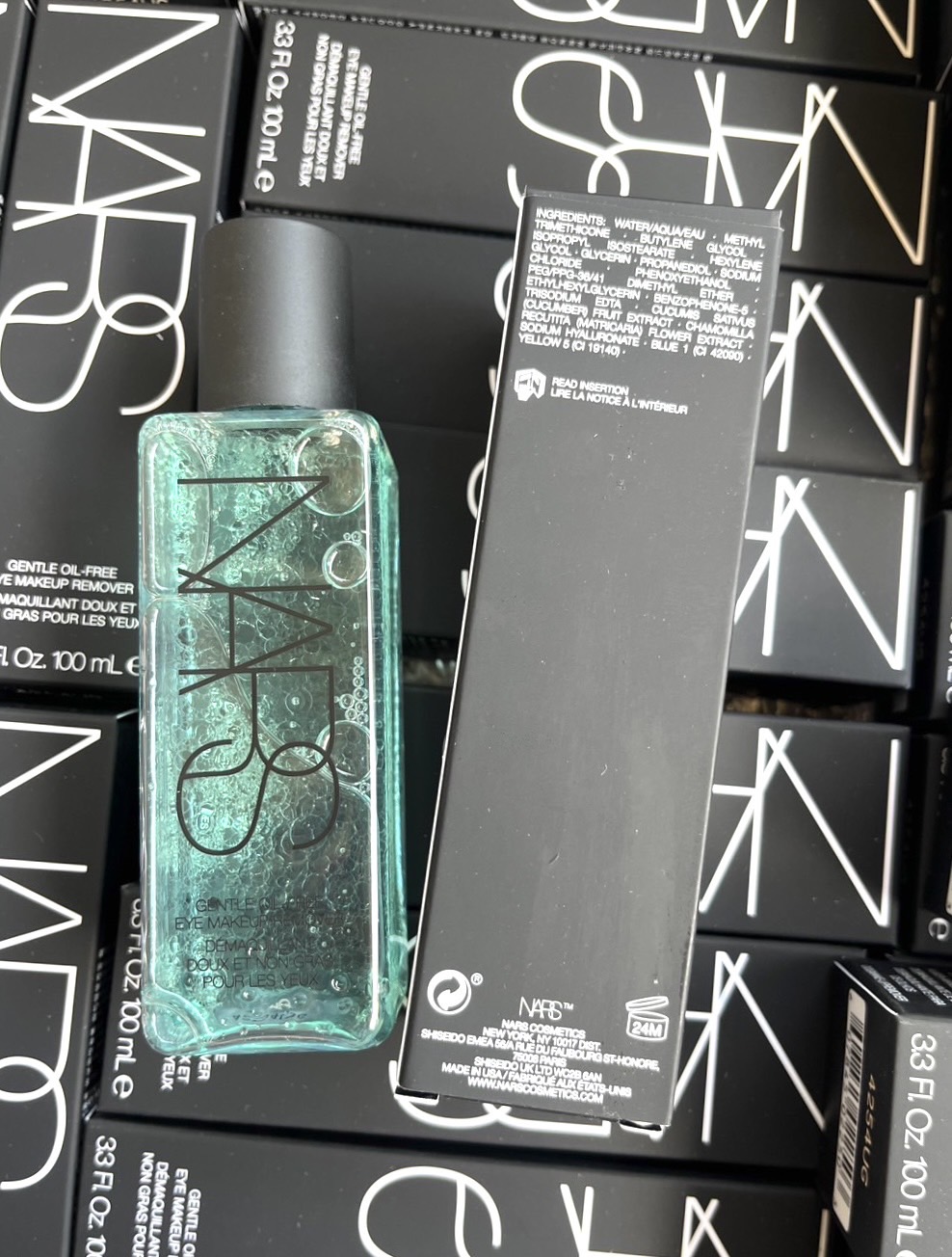NARS Gentle Oil-Free Eye Makeup Remover 100ml. รีมูฟเวอร์สูตรไร้น้ำมัน