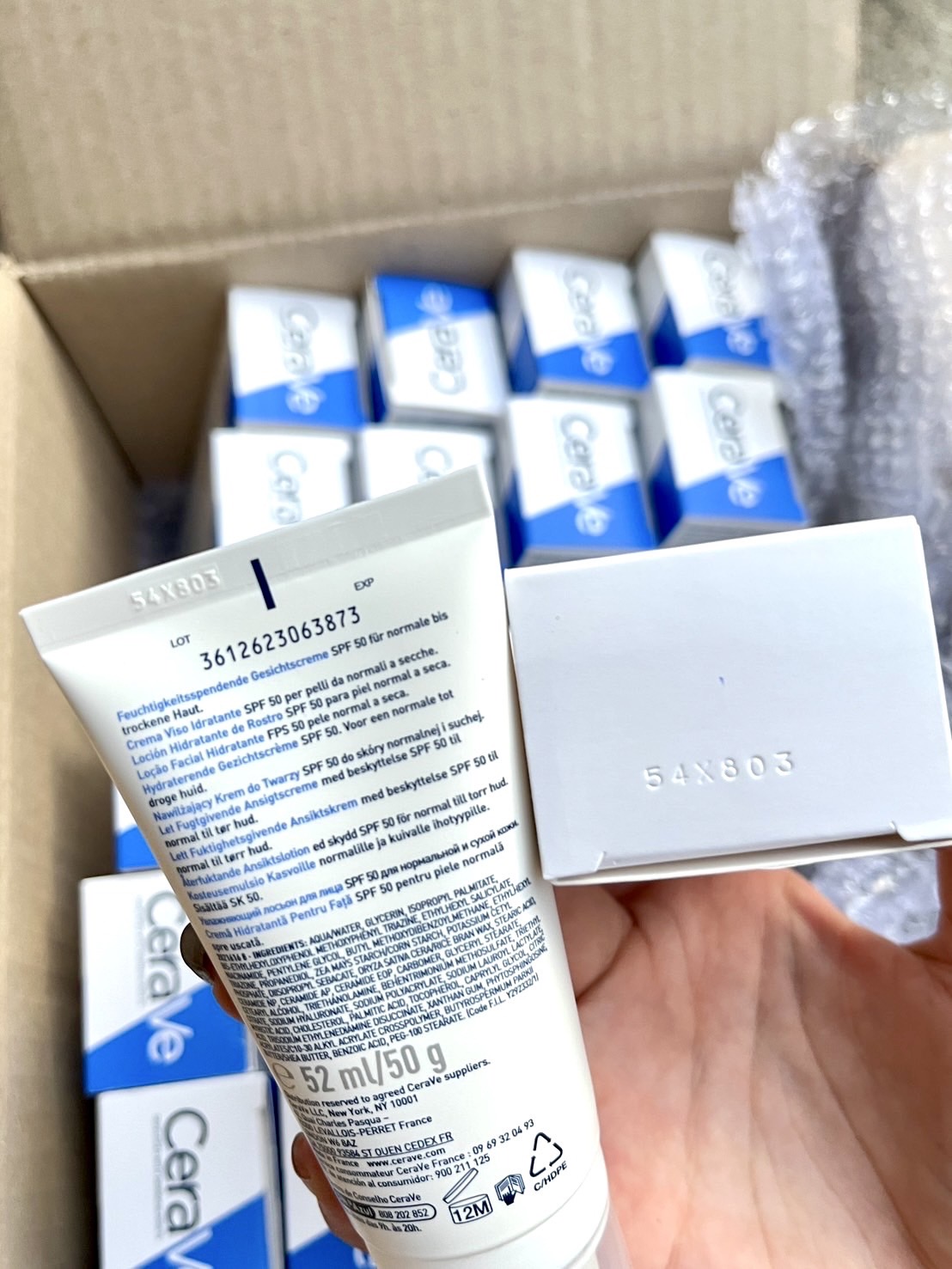 CeraVe Facial Moisturising Lotion SPF50 52ml. กันแดดเซราวี