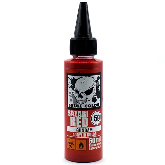 Skull Color 59 Sazabi Red