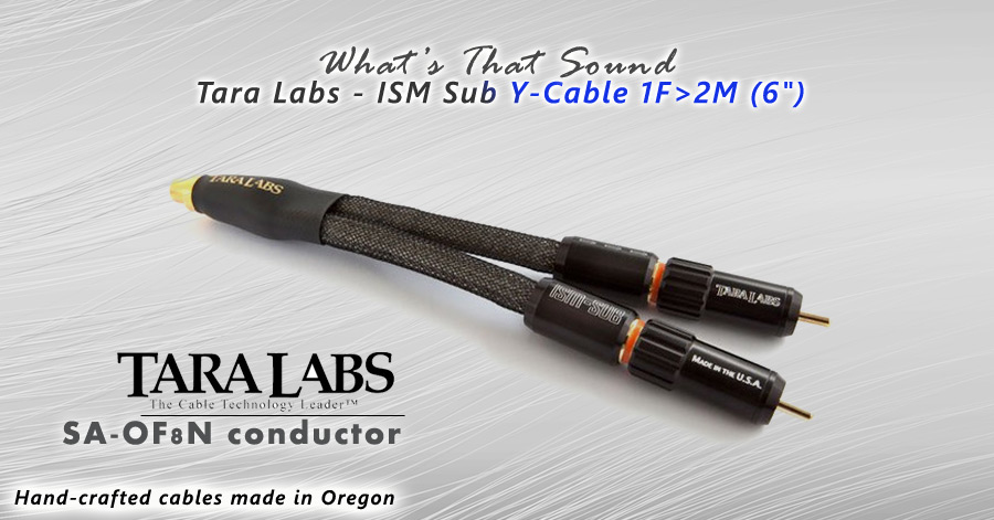 ISM Sub Y-Cable 1F>2M
