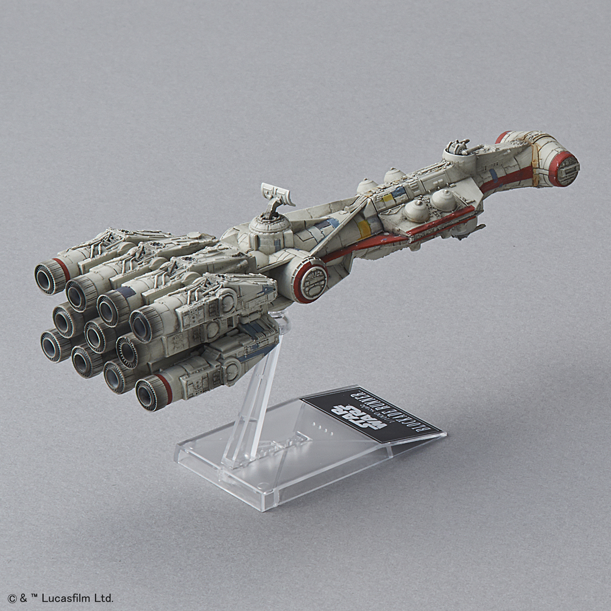 1/1000 Blockade Runner & 1/350 Millennium Falcon BANDAI - Star Wars