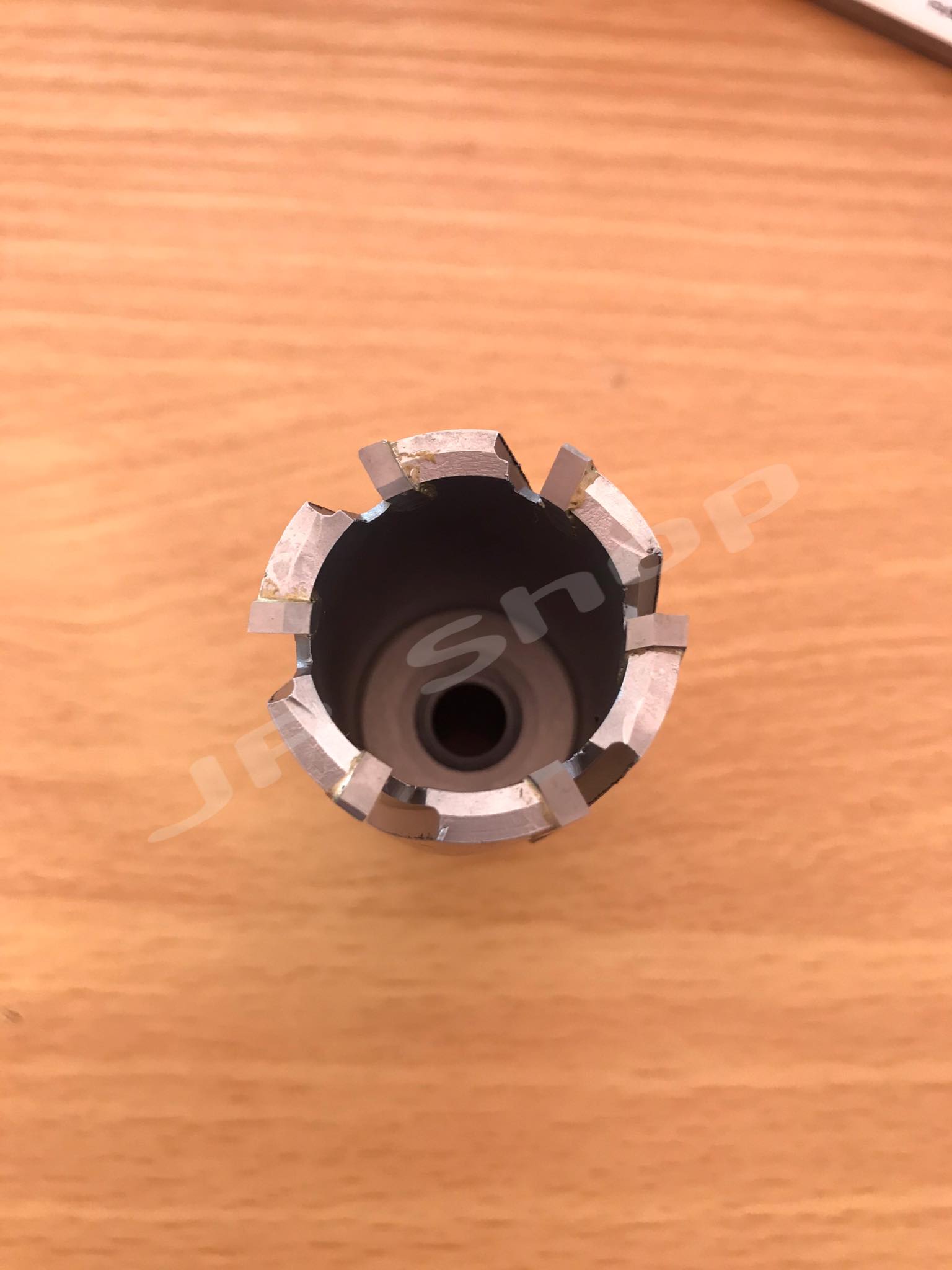 ดอกสว่านเจ็ทบอส แบบโฮลซอว์คาร์ไบสำหรับเจาะเหล็กหนา ด้วยสว่านแม่เหล็กไฟฟ้า ขนาด31*35 มม. #3135