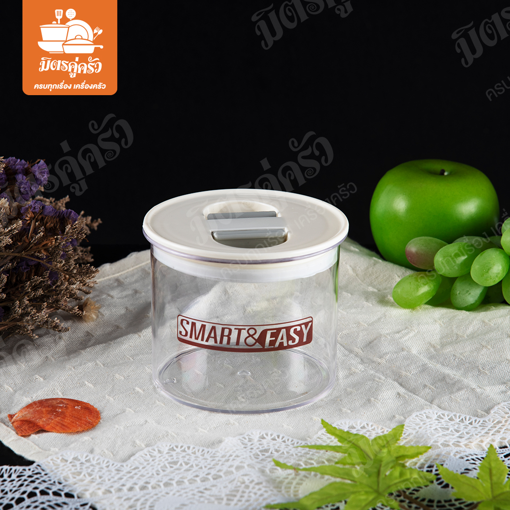 โหลสุญญากาศ (ฝาบีบ) ทรงกลม - PN3301