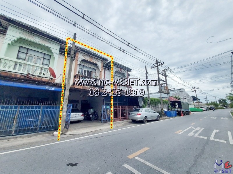 ขายทาวน์เฮ้าส์ ย่าน อบต.ยายชา วัดเดชานุสรณ์ วัดสรรเพชญ สามพราน นครปฐม : ม.เพชรไพฑูรย์ : 2 ชั้น 18 ตร.วา