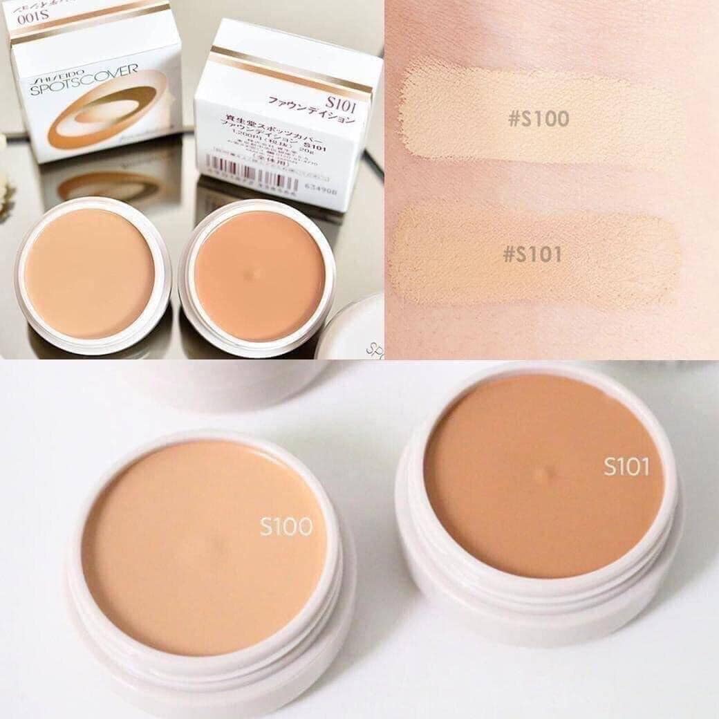 รองพื้น Shiseido Spots Cover Foundation 20g. ของแท้