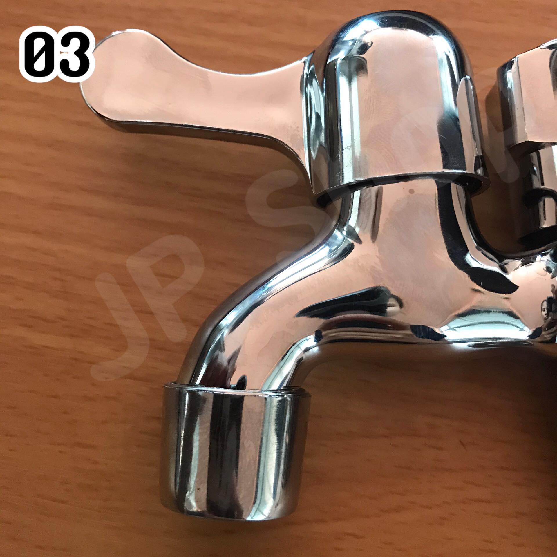 ก๊อกน้ำสแตนเลสวาวล์ด้านในเป็นทองเหลือง ขนาด 4 หุน ก๊อกน้ำอเนกประสงค์ ก๊อกน้ำคู่เครื่องซักผ้า ก๊อกน้ำ หัวก๊อกสระน้ำ ก๊อกน้ำ 2 ทาง 03 #003200