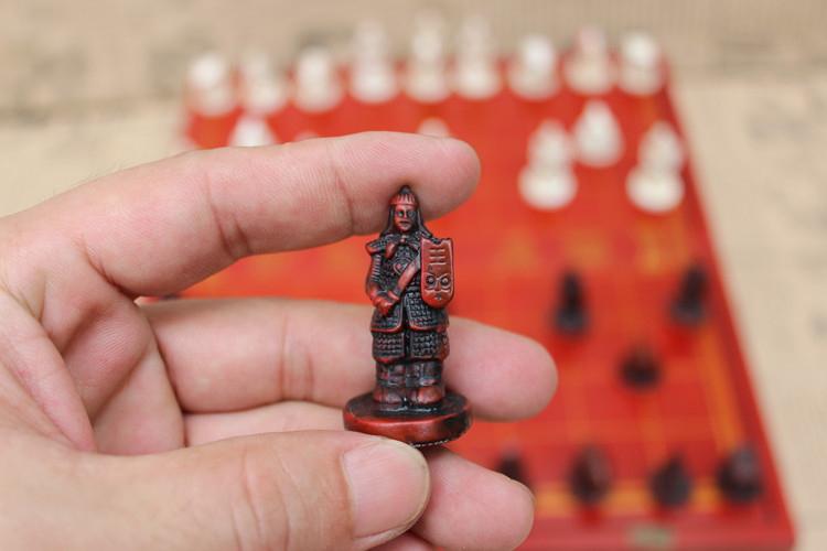 ชุดหมากรุกจีนกองทัพจีนแบบพับ L