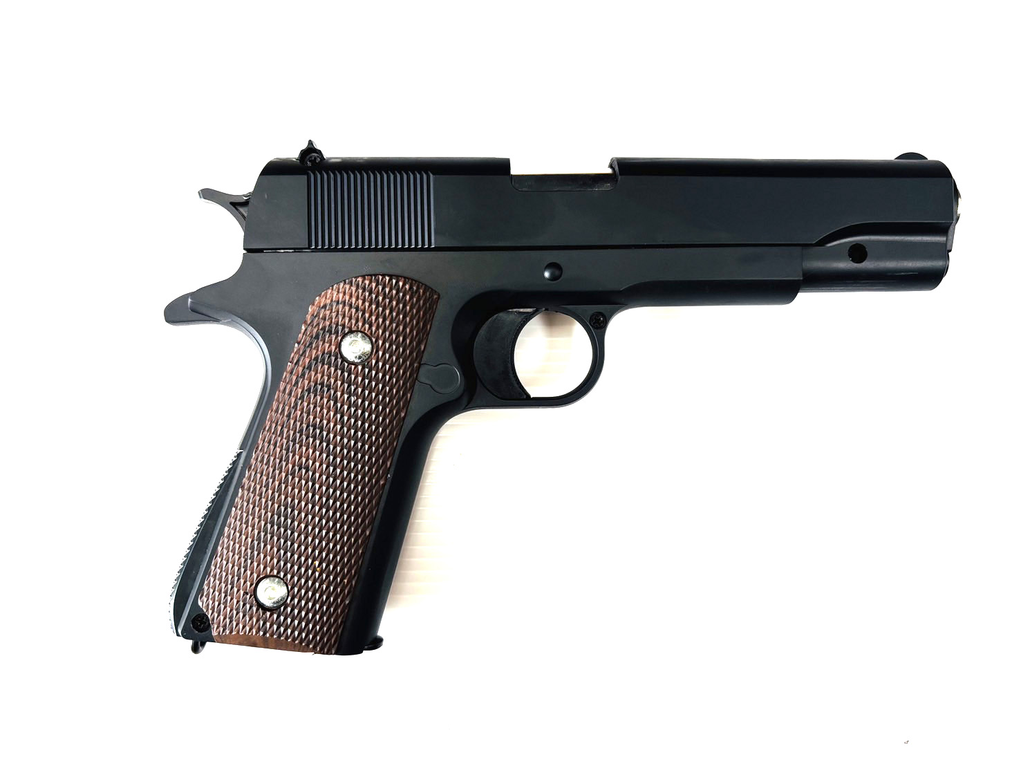 ปืนอัดลมสั้น รุ่น M1911 โลหะ ระบบชักยิงทีละนัด