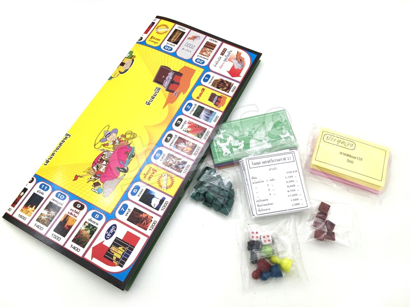 เกมชิงชัยสู่เศรษฐี Millionaire: Game of win to be a millionaire Board Game #9051