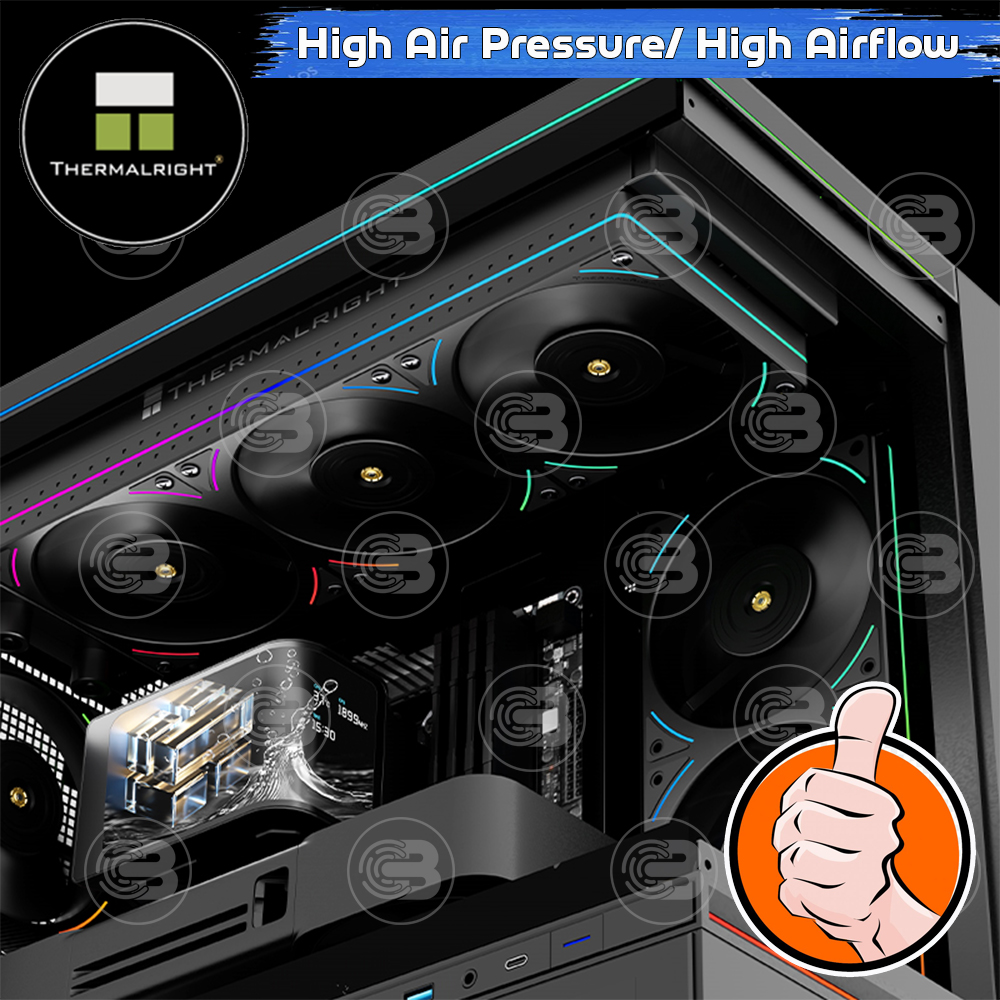 [CoolBlasterThai] Thermalright TL-UB36 Row Fan Optimized Static Pressure ARGB (size 120 mm.) ประกัน 3 ปี