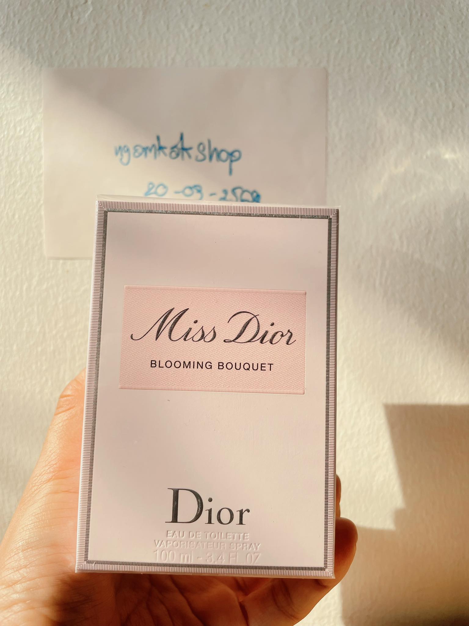 Christian Dior Miss Dior Blooming Bouquet Eau De Toilette 100ml. น้ำหอมของแท้ (1กล่อง)