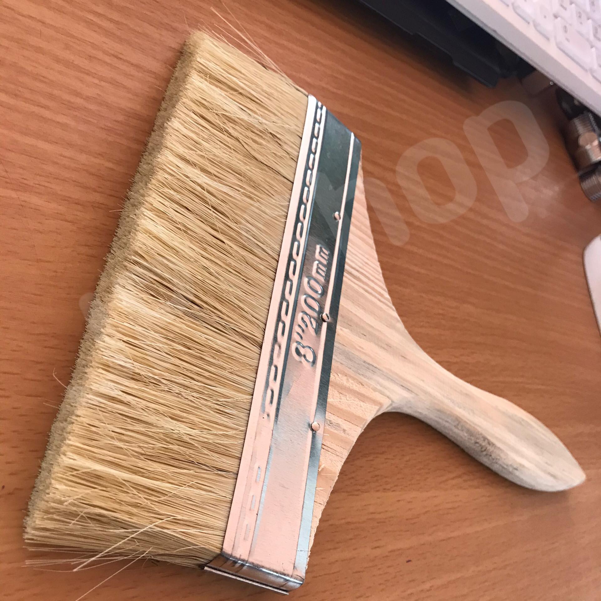 แปรงทาสีขนม้า ขนาด 8 นิ้ว แปรงขนสัตว์เทียม แปรง ทา สี ขนาด 8 นิ้ว #0888