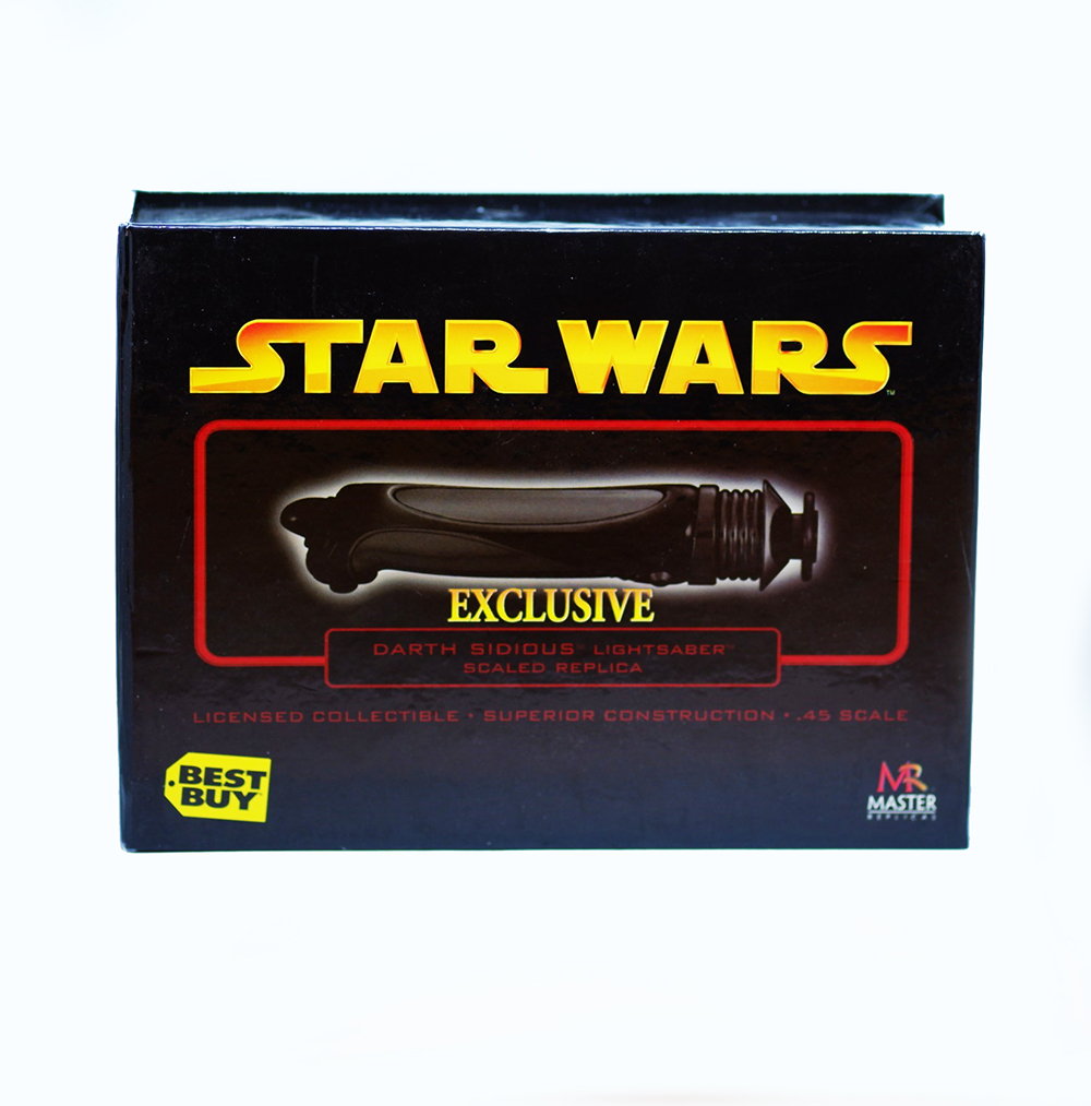 Darth Sidious Exclusive Lightsaber Episode lll (2005) - Star Wars Licensed Collectible