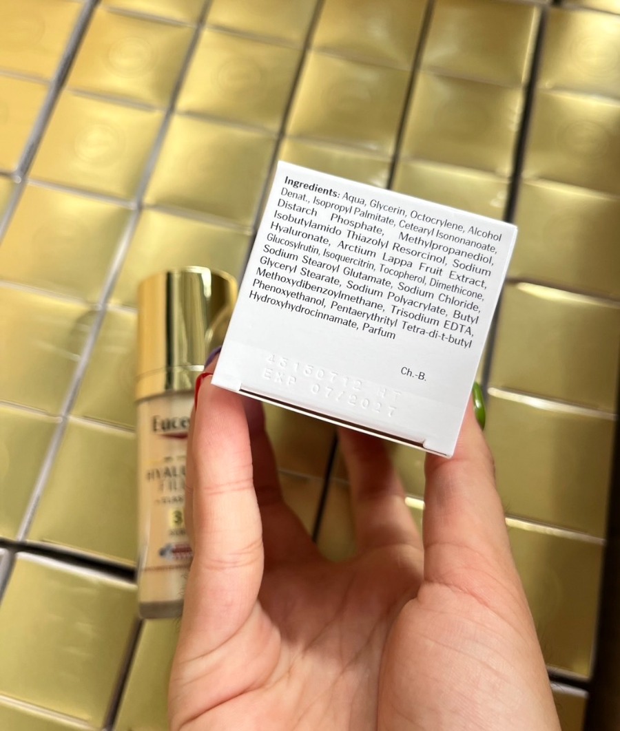 Eucerin Hyaluron-Filler +Elasticity 3D Serum 30ml. เซรั่มลดริ้วรอย