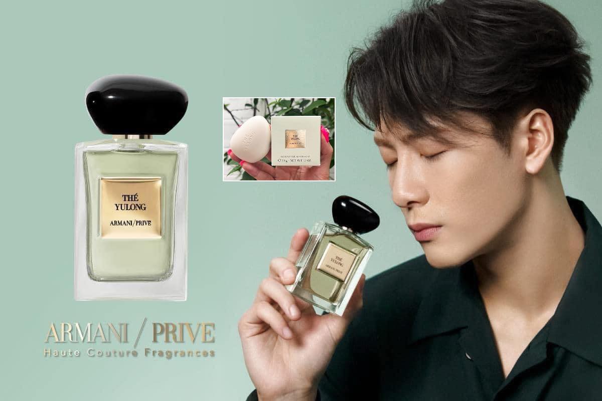 Giorgio Armani The Yulong Prive Scented Soap 50g. สบู่อู่หลงกลิ่นเดียวกับ น้ำหอมพี่แจ็คสันหวัง