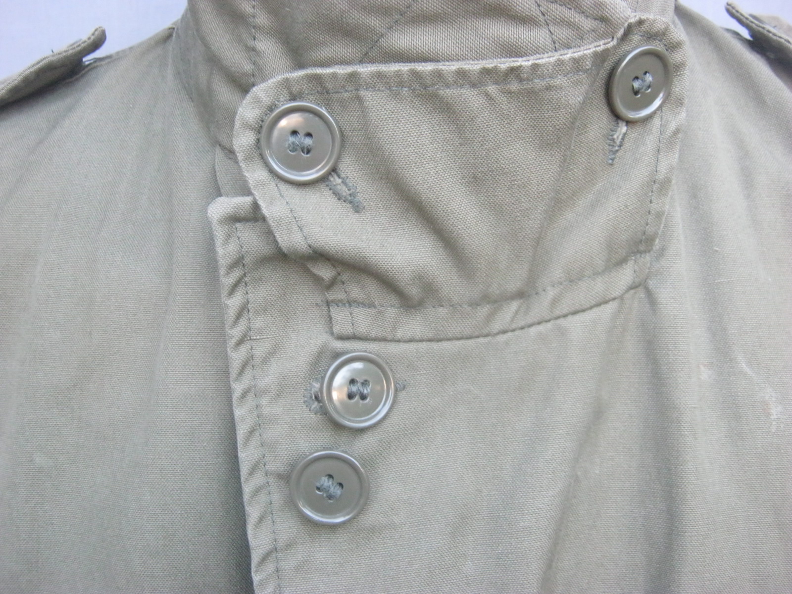 เสื้อทหาร norway norwegian army combat field jacket Large Long