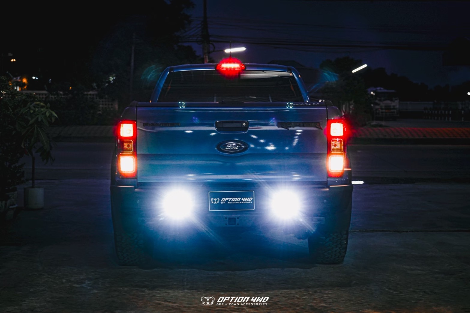 กันชนท้าย OP-FIGHTER Option4WD สำหรับ Ford Raptor Next Gen