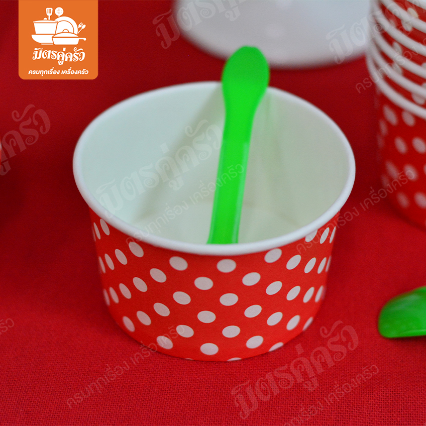 ถ้วยไอศครีม PLE2019-509+ช้อน