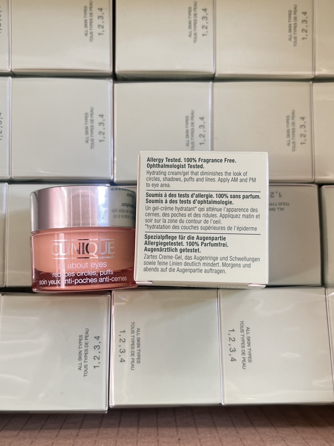 ครีมบำรุงรอบดวงตา Clinique All About Eyes 15ml. ของแท้