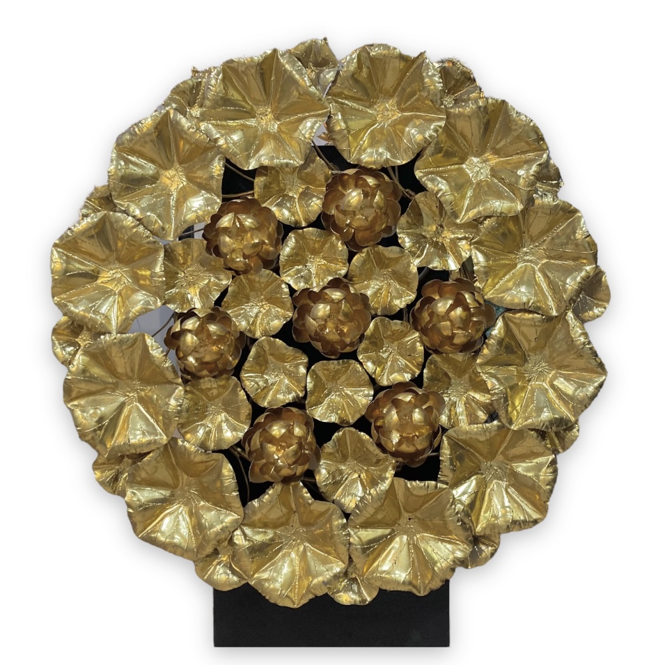 กอบัวทอง (100x100 cm)