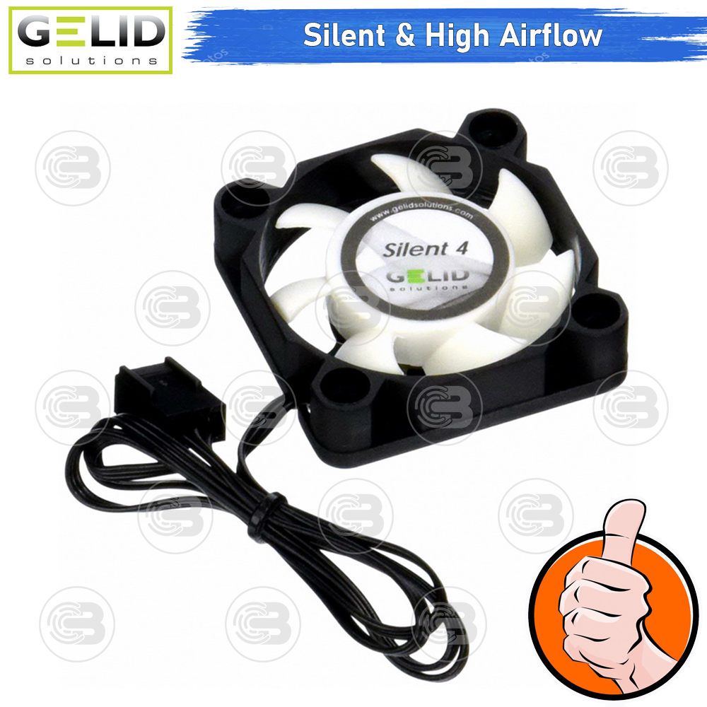 [CoolBlasterThai] GELID Silent 4 PC Fan Case size 40 mm. ประกัน 3 ปี (FN-SX04-42)